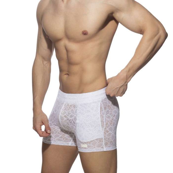 AD1188 FLOWERY LACE SHORTS
