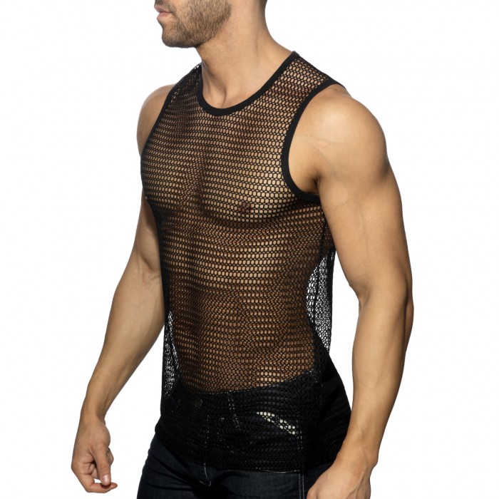 OPENWORK FABRIC TANK TOP